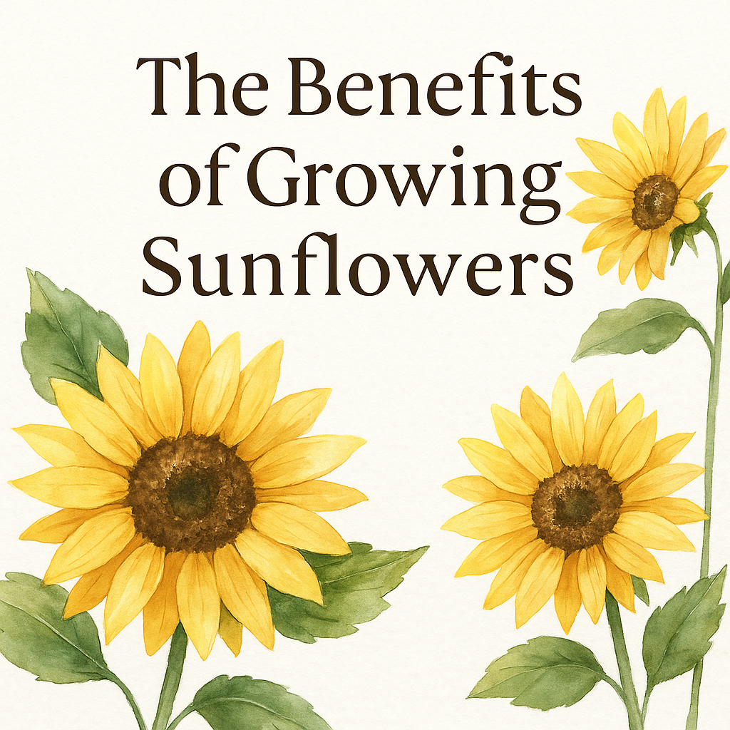 The Benefits of Growing Sunflowers
